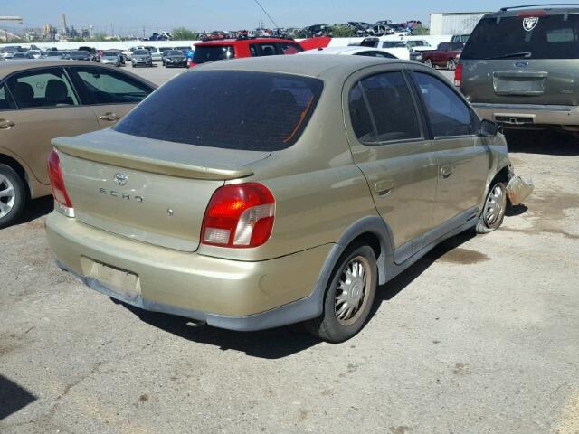 JTDBT123510163855 - 2001 TOYOTA ECHO GOLD photo 4