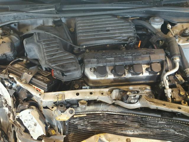 2HGES16344H586891 - 2004 HONDA CIVIC DX V SILVER photo 7