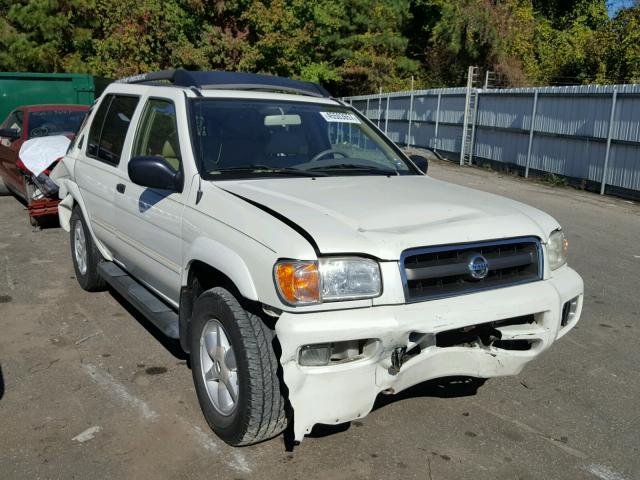 JN8DR09Y92W725388 - 2002 NISSAN PATHFINDER WHITE photo 1