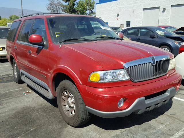 5LMRU27L7WLJ35208 - 1998 LINCOLN NAVIGATOR წითელი ფოტო 1