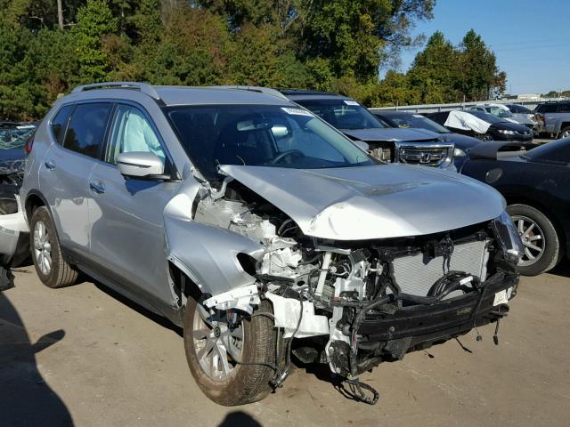 KNMAT2MT3HP568225 - 2017 NISSAN ROGUE S SILVER photo 1