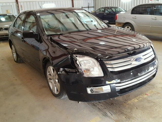 3FAHP081X8R187857 - 2008 FORD FUSION SEL BLACK photo 1