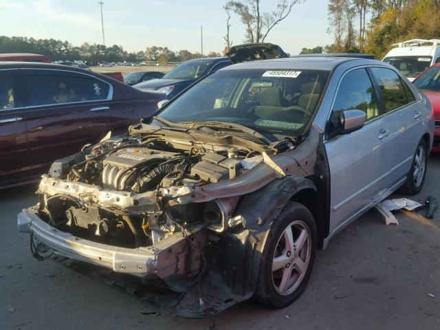 1HGCM56785A011785 - 2005 HONDA ACCORD EX SILVER photo 2