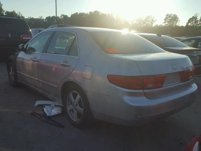 1HGCM56785A011785 - 2005 HONDA ACCORD EX SILVER photo 3