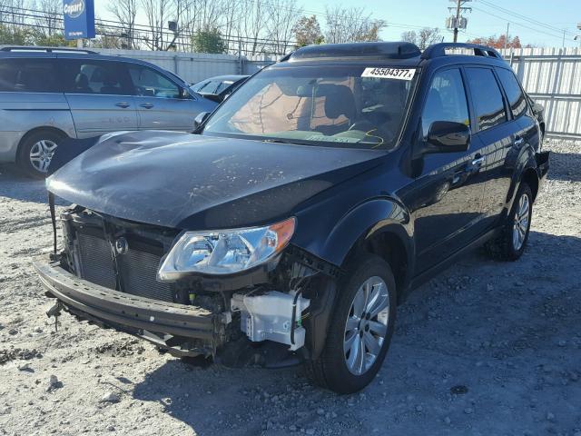 JF2SHBCC8CH436377 - 2012 SUBARU FORESTER 2 BLACK photo 2