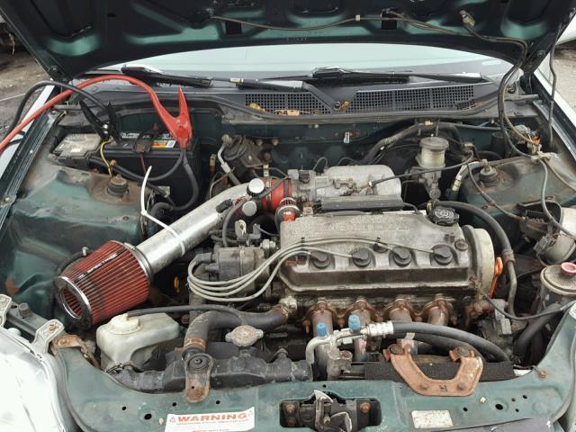 1HGEJ824XXL031719 - 1999 HONDA CIVIC EX მწვანე ფოტო 7