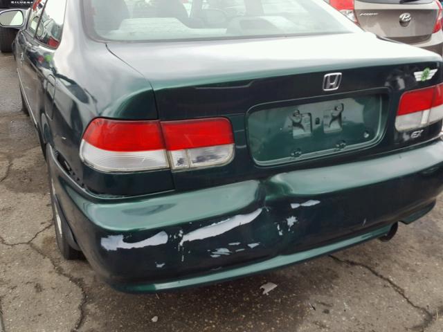1HGEJ824XXL031719 - 1999 HONDA CIVIC EX მწვანე ფოტო 9