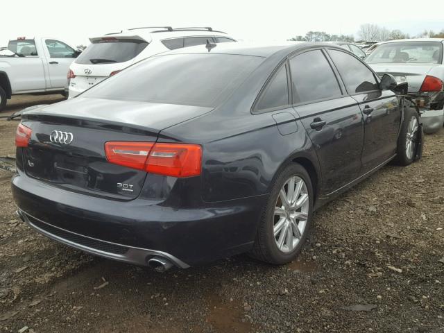 WAUGGAFC4CN095006 - 2012 AUDI A6 PREMIUM GRAY photo 4