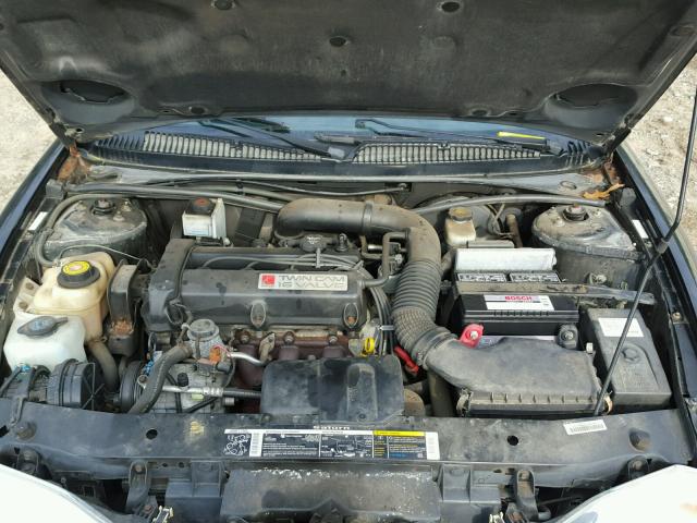 1G8ZY12742Z271975 - 2002 SATURN SC2 BLACK photo 7