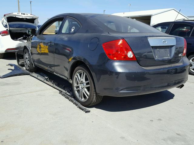 JTKDE177560083437 - 2006 TOYOTA SCION TC 灰色 照片 3