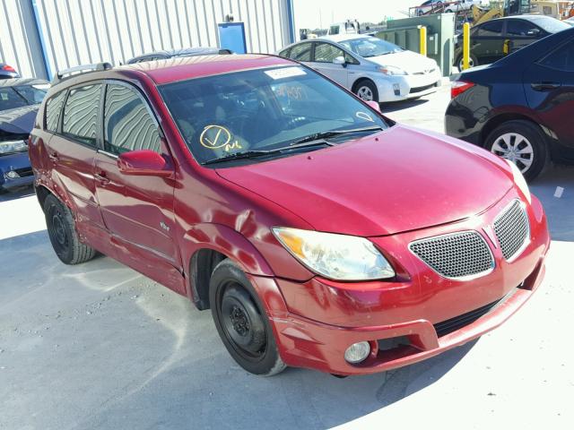 5Y2SL63875Z411886 - 2005 PONTIAC VIBE RED photo 1