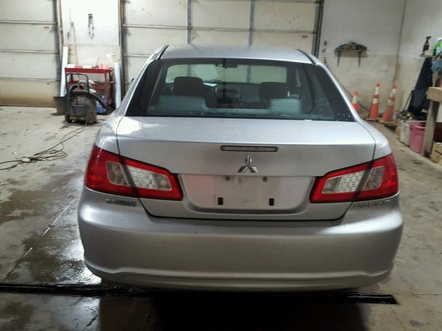 4A3AB36F09E017423 - 2009 MITSUBISHI GALANT ES SILVER photo 9