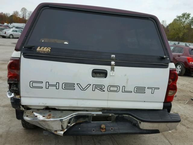 2GCEC19X531325416 - 2003 CHEVROLET SILVERADO WHITE photo 9