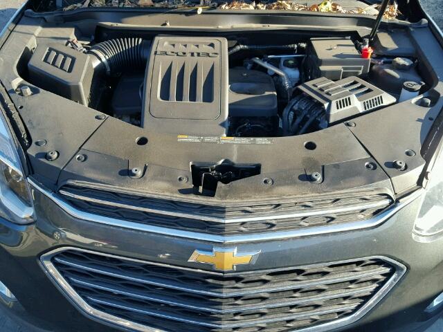 2GNFLFEK9H6216549 - 2017 CHEVROLET EQUINOX LT CHARCOAL photo 7