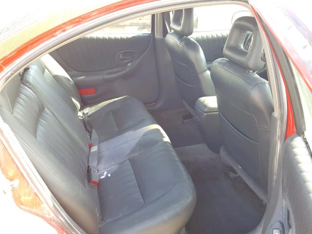 1G2WR5216YF165048 - 2000 PONTIAC GRAND PRIX RED photo 6