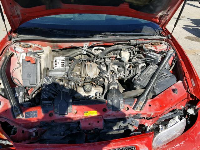 1G2WR5216YF165048 - 2000 PONTIAC GRAND PRIX RED photo 7