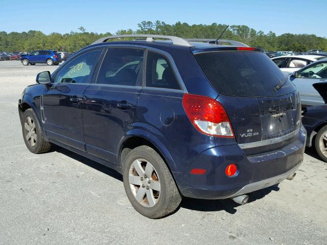 3GSDL73798S507417 - 2008 SATURN VUE XR BLUE photo 3