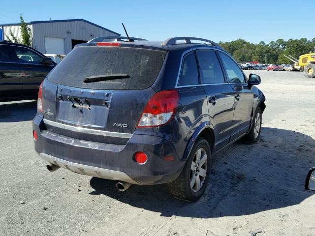 3GSDL73798S507417 - 2008 SATURN VUE XR BLUE photo 4