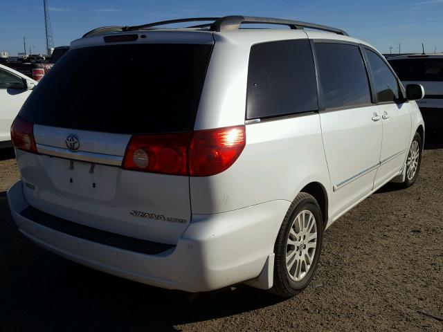 5TDYK4CC4AS325677 - 2010 TOYOTA SIENNA XLE WHITE photo 4