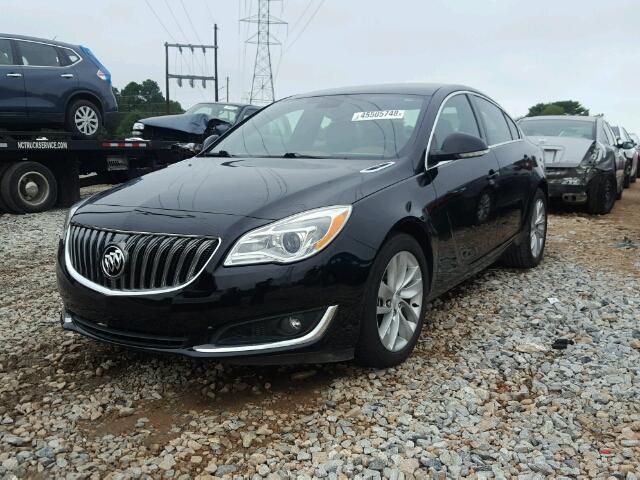 2G4GK5EX1G9185182 - 2016 BUICK REGAL BLACK photo 2