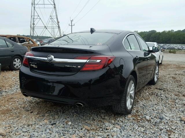 2G4GK5EX1G9185182 - 2016 BUICK REGAL BLACK photo 4