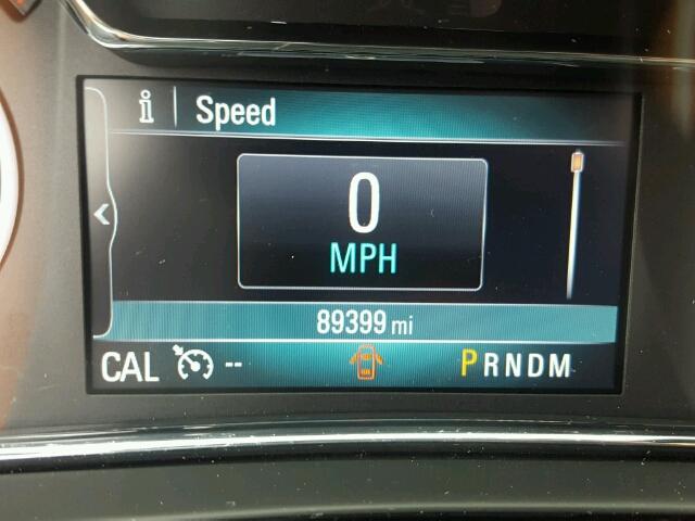 2G4GK5EX1G9185182 - 2016 BUICK REGAL BLACK photo 8