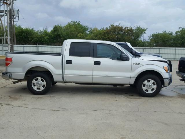 1FTFW1CFXEFA32084 - 2014 FORD F150 SUPER SILVER photo 9