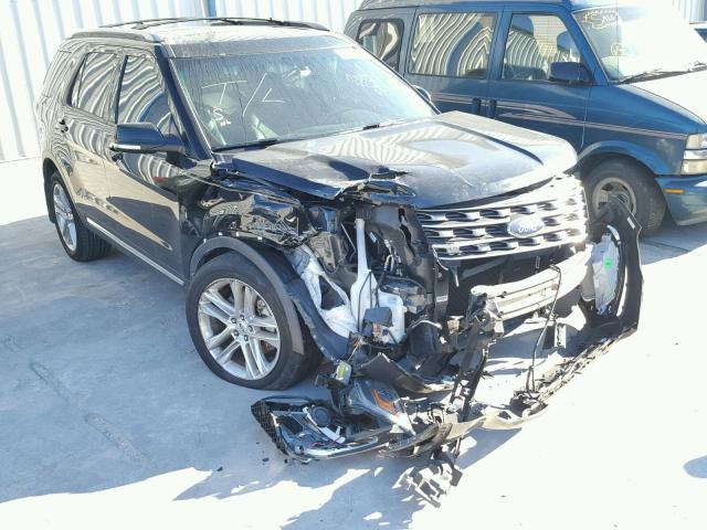 1FM5K7D86GGB92496 - 2016 FORD EXPLORER X BLACK photo 1