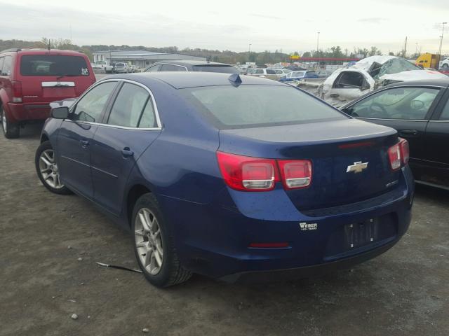 1G11C5SA9DU115458 - 2013 CHEVROLET MALIBU 1LT 蓝色 照片 3