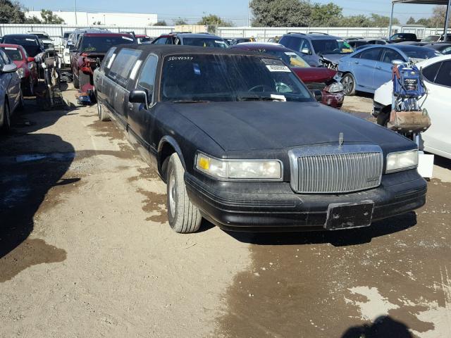 1LNLM81WXVY699659 - 1997 LINCOLN TOWN CAR BLACK photo 1