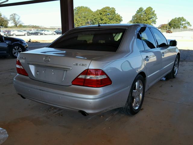 JTHBN36F065032271 - 2006 LEXUS LS 430 SILVER photo 4