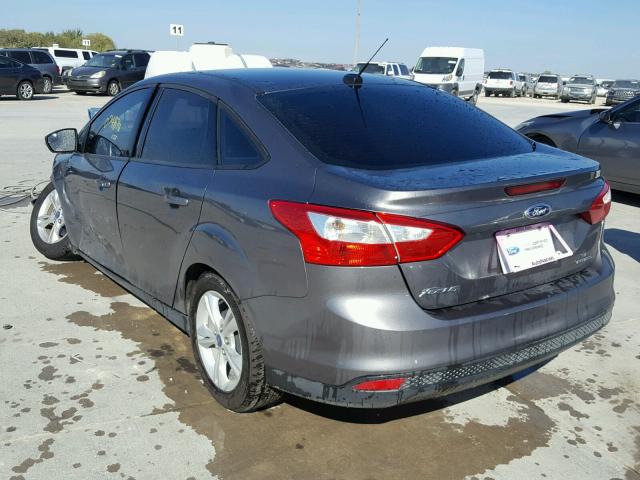 1FADP3F29EL119538 - 2014 FORD FOCUS SE GRAY photo 3