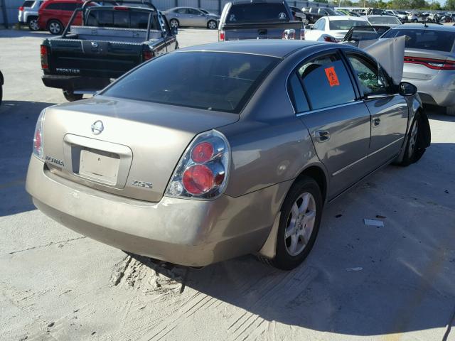 1N4AL11D65C226283 - 2005 NISSAN ALTIMA S BEIGE photo 4