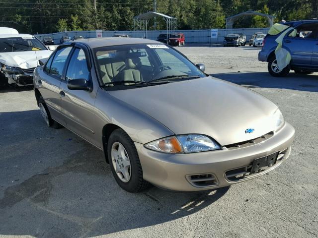 1G1JC5248Y7408248 - 2000 CHEVROLET CAVALIER TAN photo 1