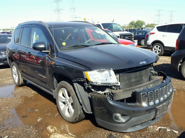 1C4NJDBB2CD577263 - 2012 JEEP COMPASS SP BLACK photo 1