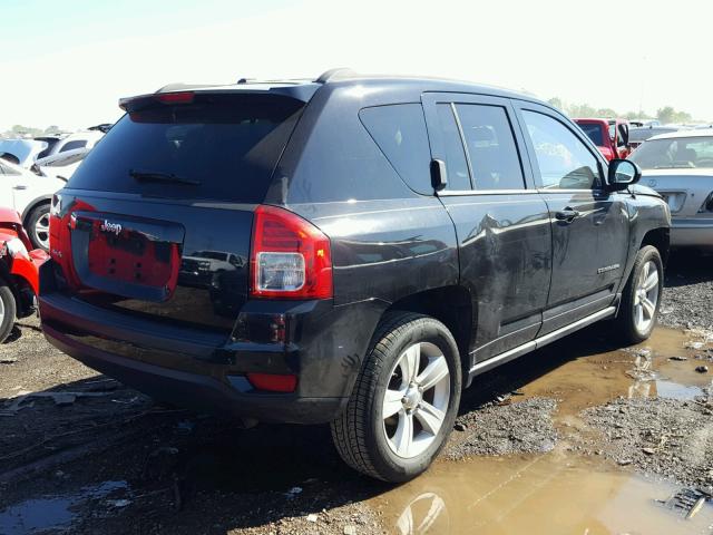 1C4NJDBB2CD577263 - 2012 JEEP COMPASS SP BLACK photo 4