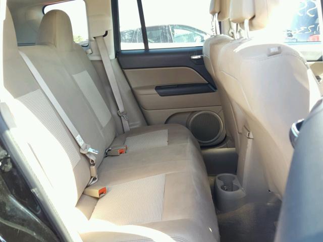 1C4NJDBB2CD577263 - 2012 JEEP COMPASS SP BLACK photo 6