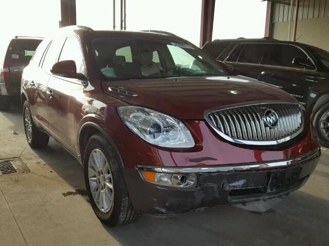 5GAER23748J307839 - 2008 BUICK ENCLAVE CX RED photo 1