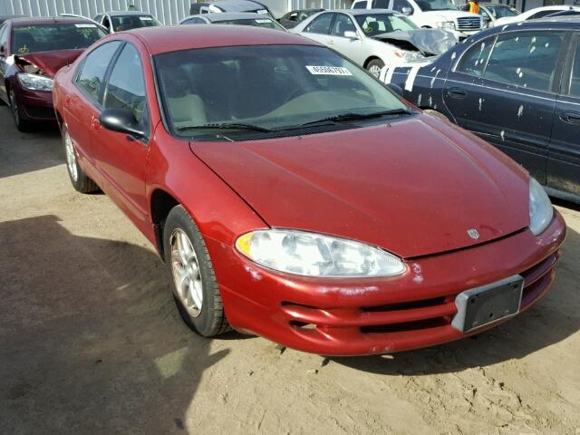 2B3HD46R22H253308 - 2002 DODGE INTREPID S RED photo 1