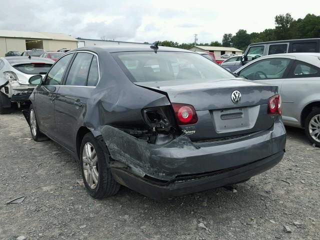 3VWRL71K09M132478 - 2009 VOLKSWAGEN JETTA TDI GRAY photo 3