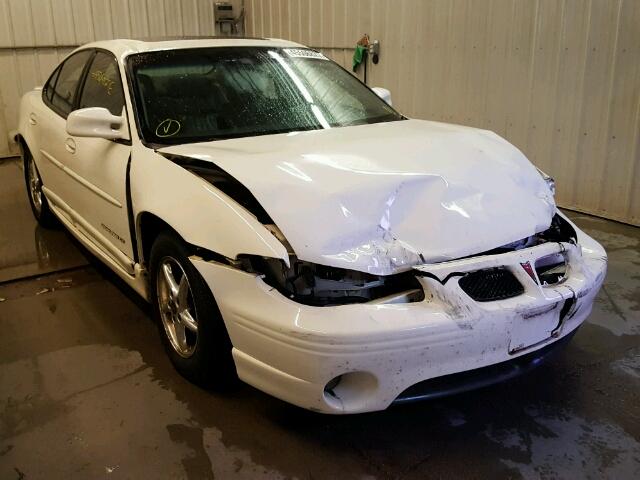 1G2WP52K93F143598 - 2003 PONTIAC GRAND PRIX WHITE photo 1