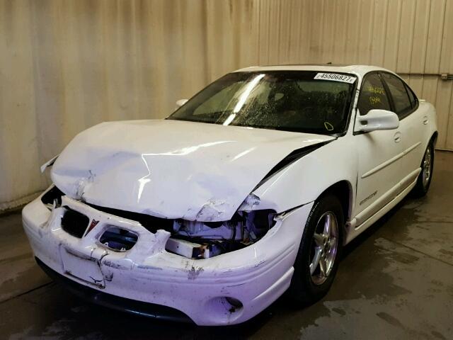 1G2WP52K93F143598 - 2003 PONTIAC GRAND PRIX WHITE photo 2