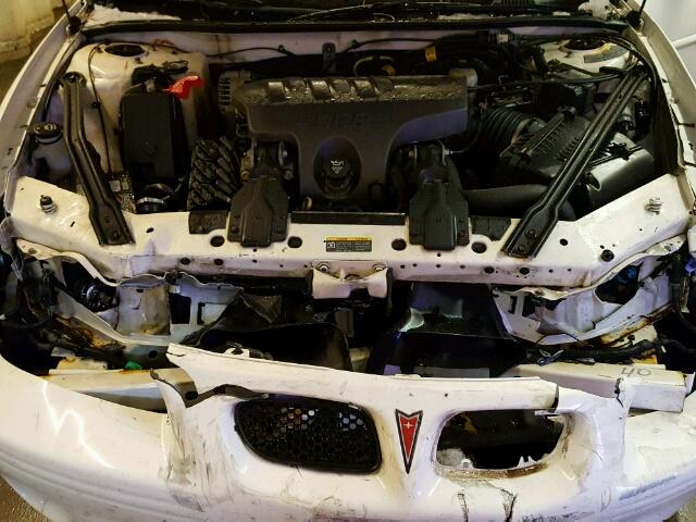 1G2WP52K93F143598 - 2003 PONTIAC GRAND PRIX WHITE photo 7