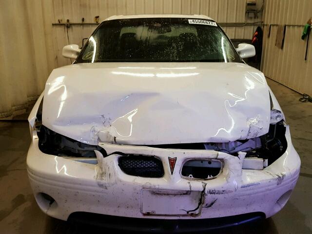 1G2WP52K93F143598 - 2003 PONTIAC GRAND PRIX WHITE photo 9