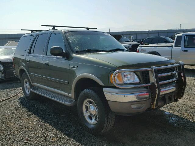 1FMPU18L2YLA57670 - 2000 FORD EXPEDITION GREEN photo 1