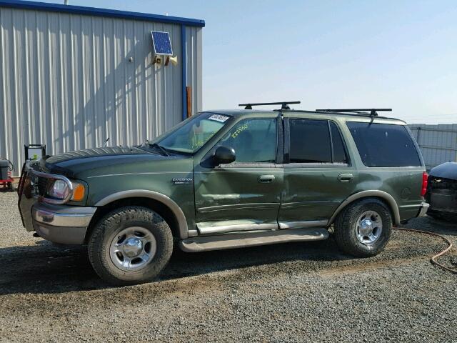 1FMPU18L2YLA57670 - 2000 FORD EXPEDITION GREEN photo 10