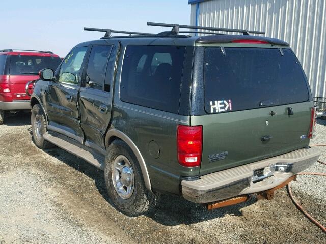 1FMPU18L2YLA57670 - 2000 FORD EXPEDITION GREEN photo 3