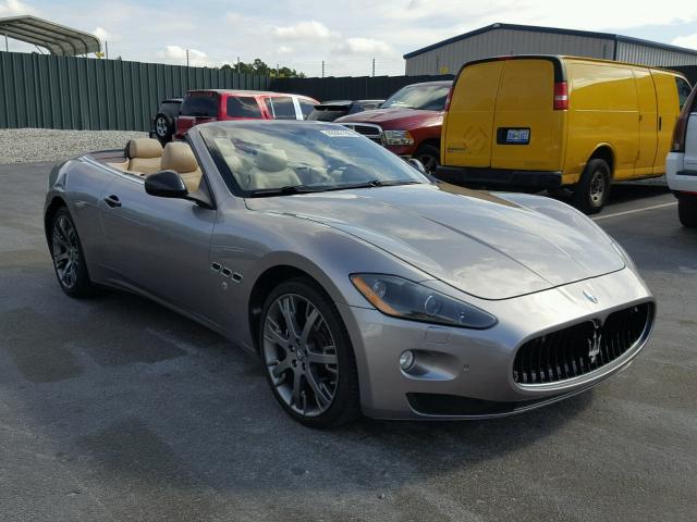 ZAM45KMA4B0055146 - 2011 MASERATI GRANTURISM GRAY photo 1