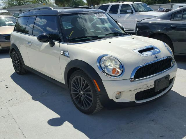 WMWMM3C53ATP93810 - 2010 MINI COOPER S C WHITE photo 1