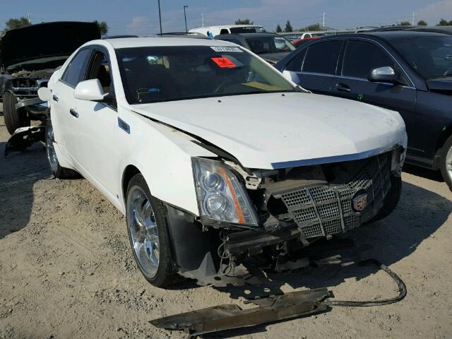 1G6DF577580214657 - 2008 CADILLAC CTS WHITE photo 1